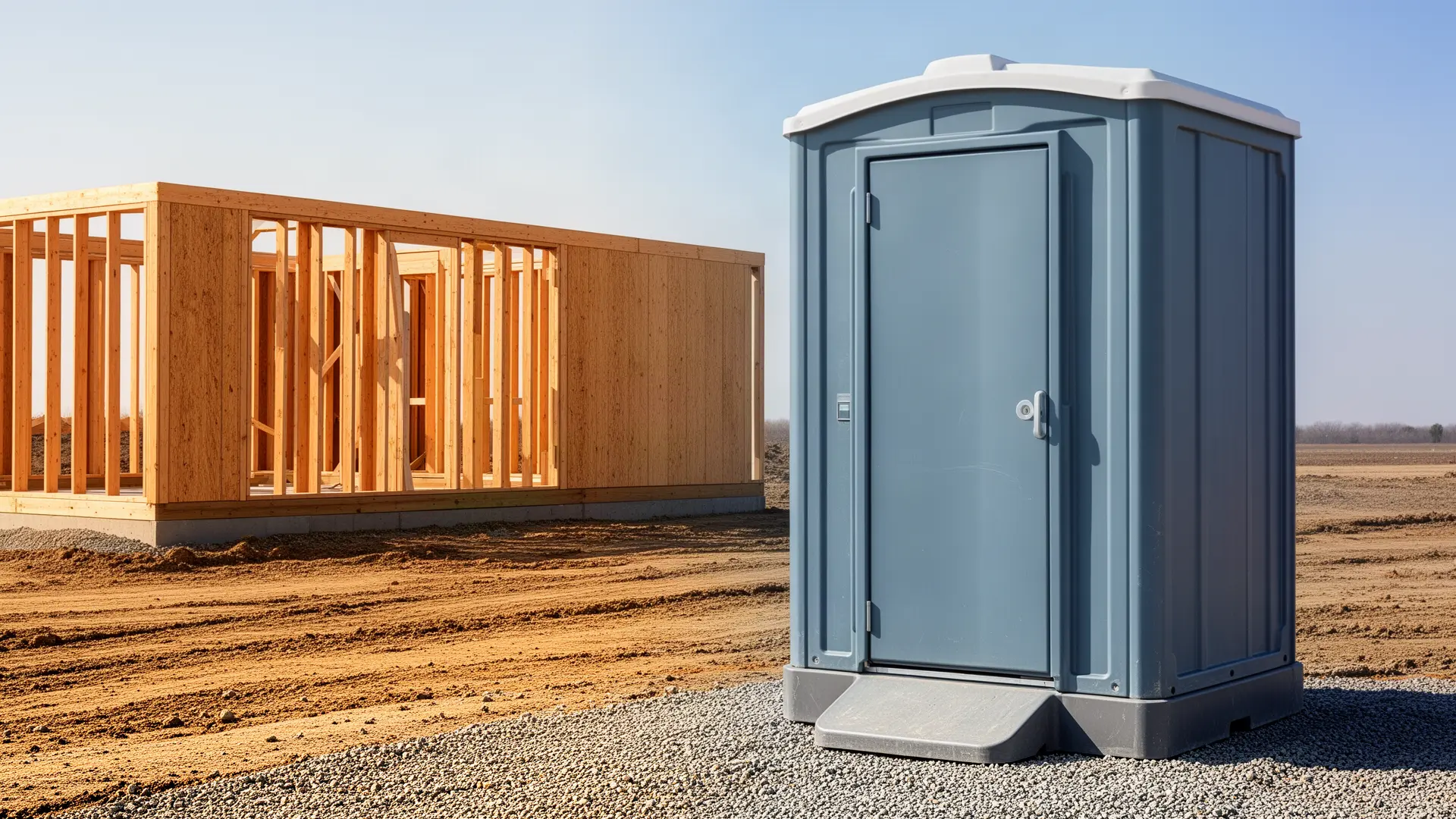 Clean porta potty unit from Bear Bay Porta Potty Rental in Tampa, FL
